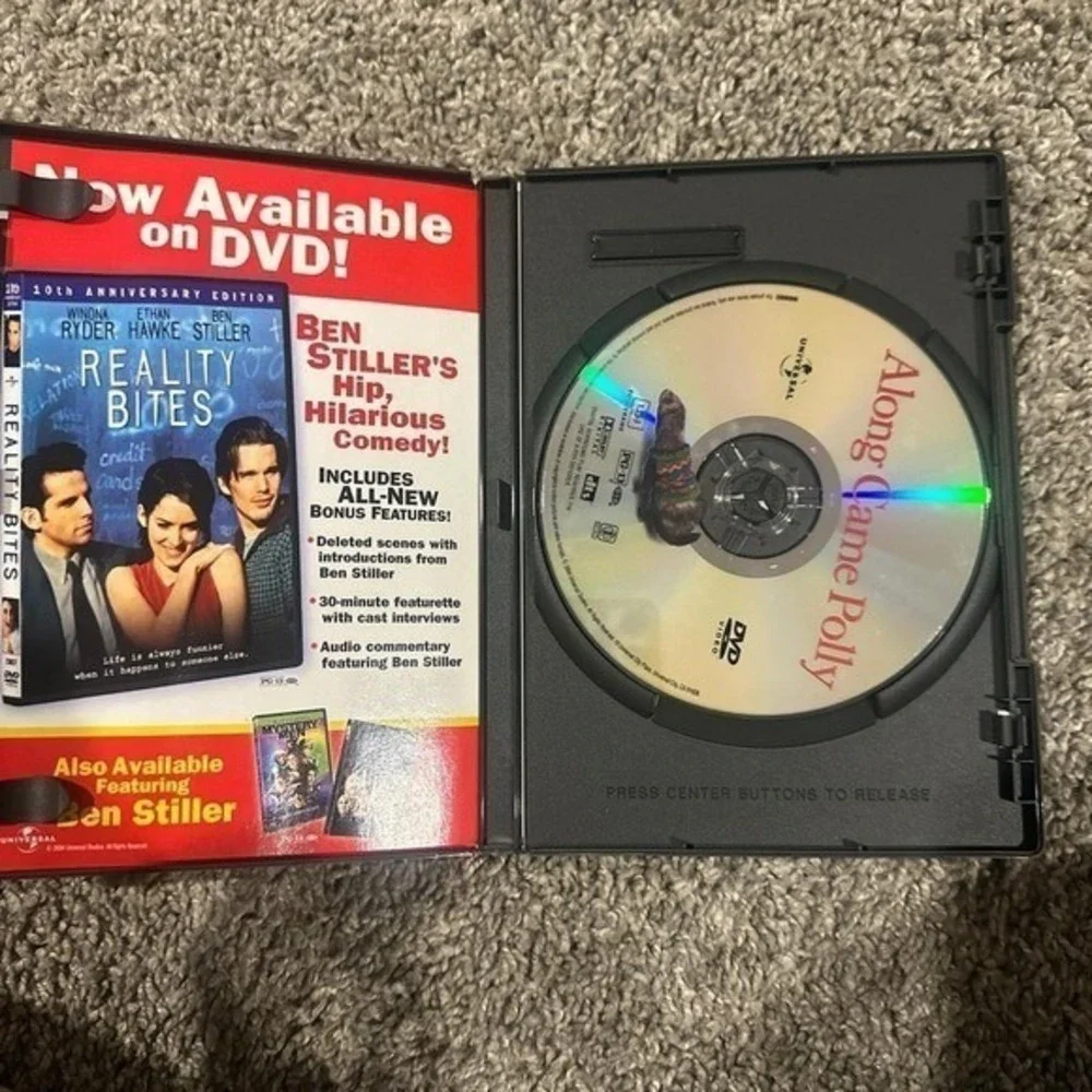 Along Came Polly DVD 2004 Full Screen Ben Stiller Jennifer‎ Aniston Rom-Com